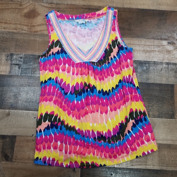 Boden Tops - Boden 4 Multicolor Sleeveless Knit Top 0612